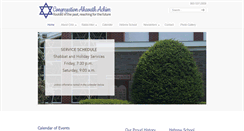 Desktop Screenshot of congregationahavathachim.org